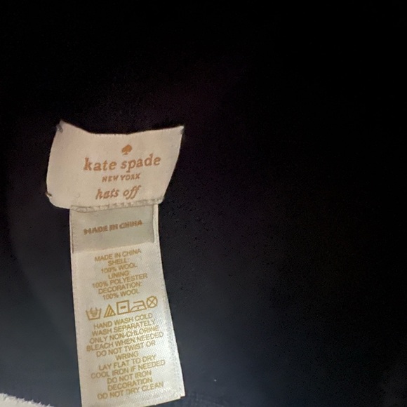 New Kate Spade Classic Owl Hat/Beanie - Picture 3 of 5